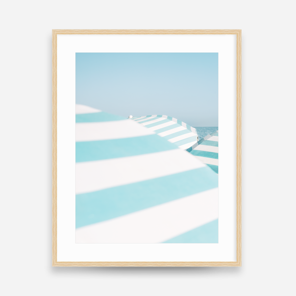 Umbrellas by the Sea