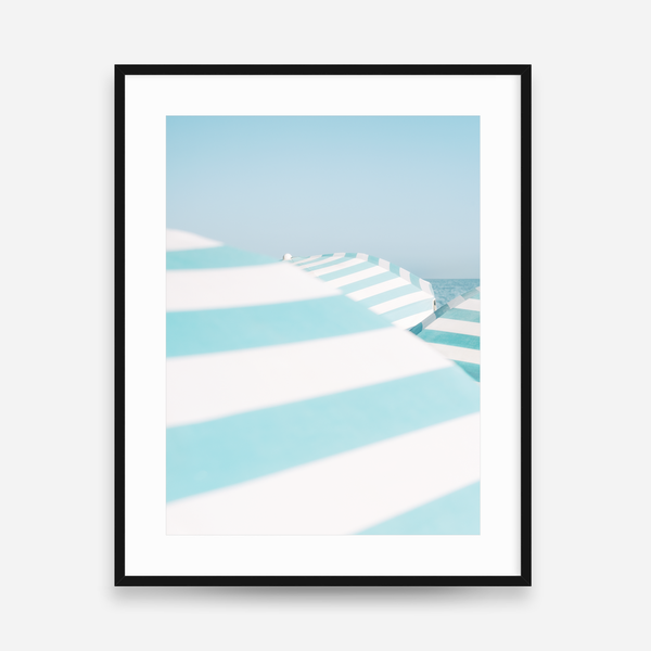 Umbrellas by the Sea