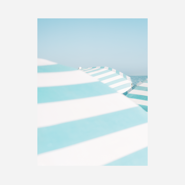 Umbrellas by the Sea